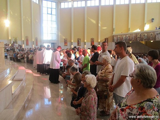 Pielgrzymi w Śremie