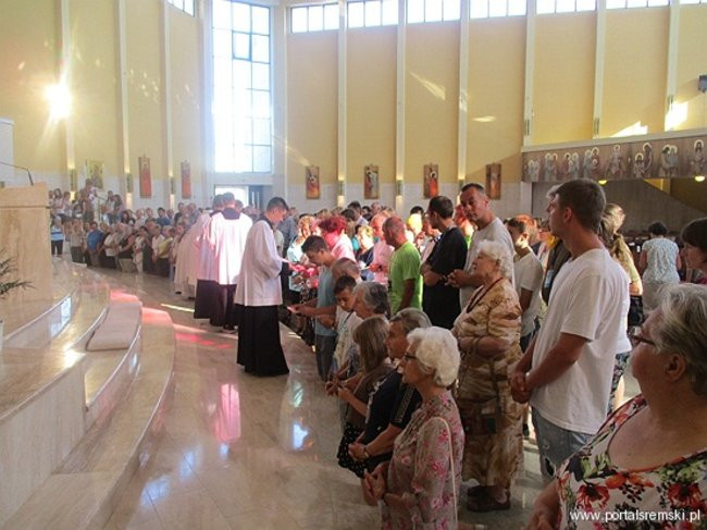 Pielgrzymi w Śremie