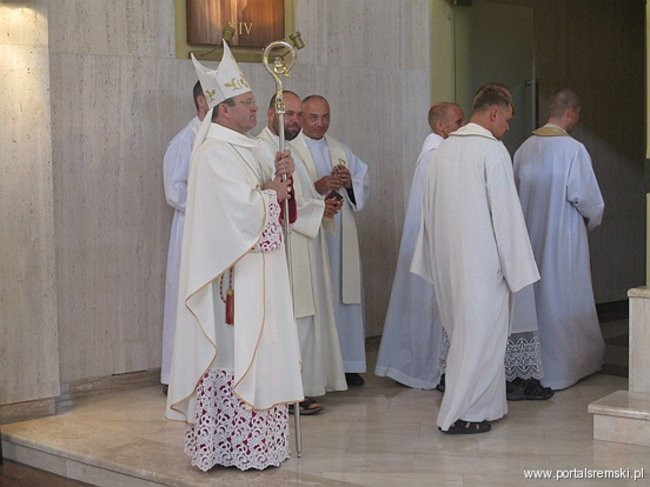 Pielgrzymi w Śremie