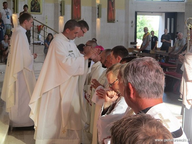 Pielgrzymi w Śremie