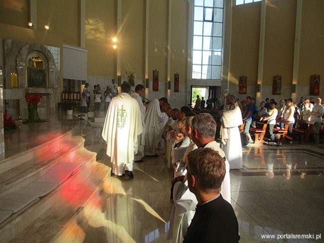 Pielgrzymi w Śremie