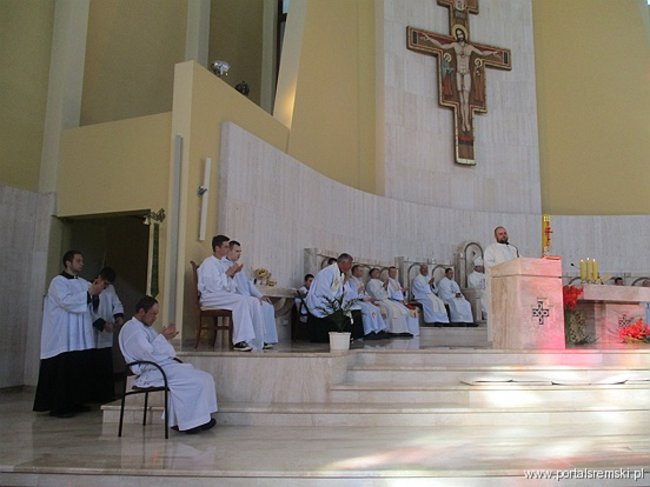 Pielgrzymi w Śremie