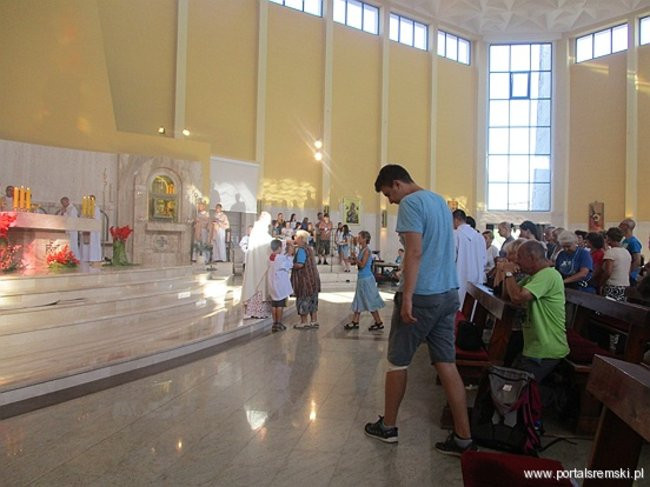 Pielgrzymi w Śremie