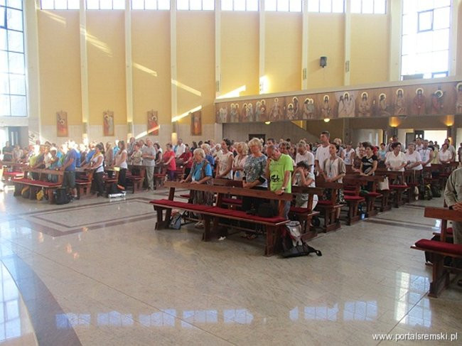 Pielgrzymi w Śremie