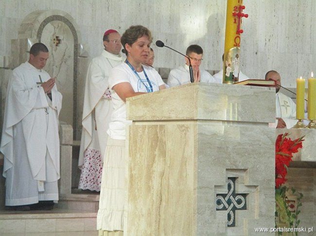 Pielgrzymi w Śremie