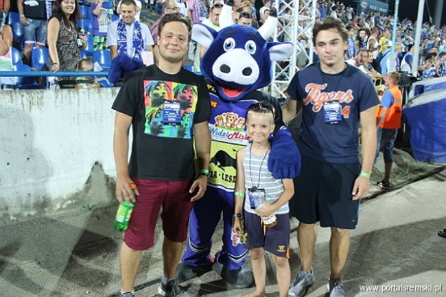 Zacięty mecz z Falubazem