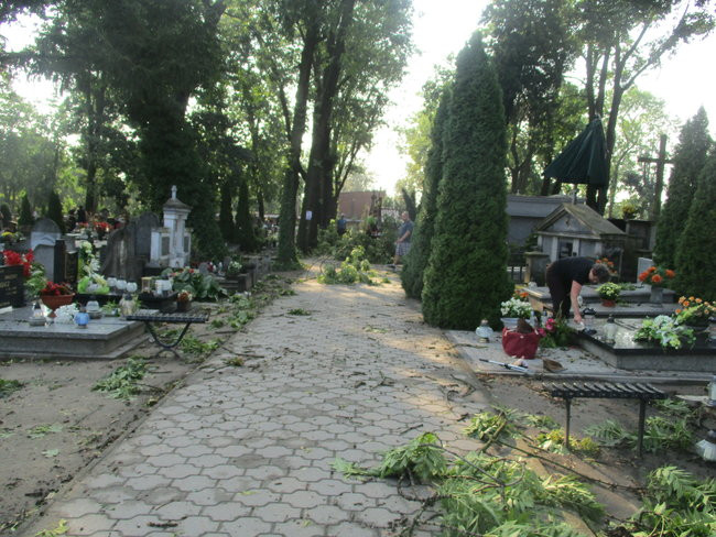 Jeszcze raz o nawałnicy