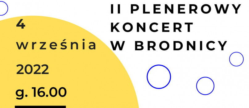 II Koncert plenerowy w Brodnicy. Iwona Jurga & Krople Dżdżu