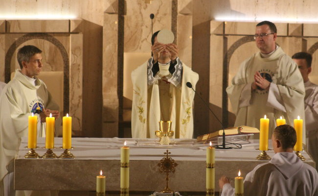 Była modlitwa i  kremówki