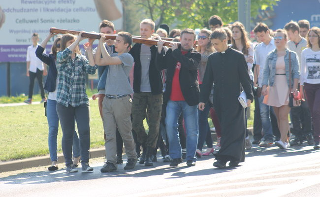 Krzyż Jana Pawła II w Śremie