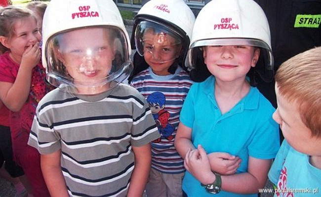 Strażacy w przedszkolu