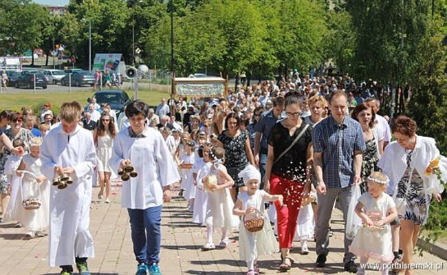 Boże Ciało na Jezioranach