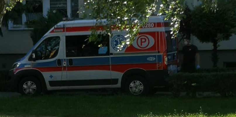 Nie tylko pacjent potrzebował pomocy.  Z pomocą medykom pospieszyli