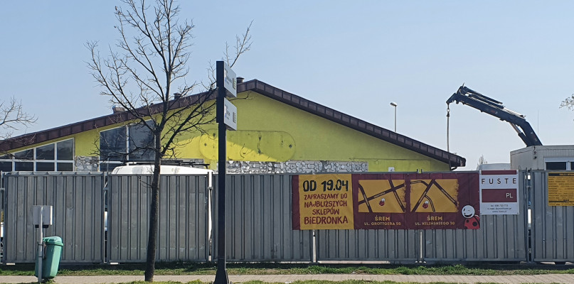 Dlaczego zamknięto Biedronkę przy ul. Gostyńskiej w Śremie?