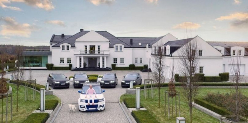 "Tajemniczy milioner z Instagrama". Piszą o właścicielu willi pod Śremem