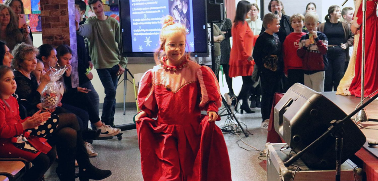 uczestniczka pokazu mody