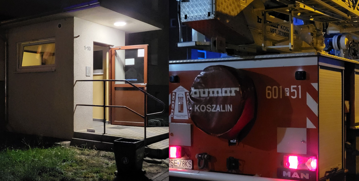 Już wiadomo co było przyczyną pojawienie się spalenizny w klatce schodowej.