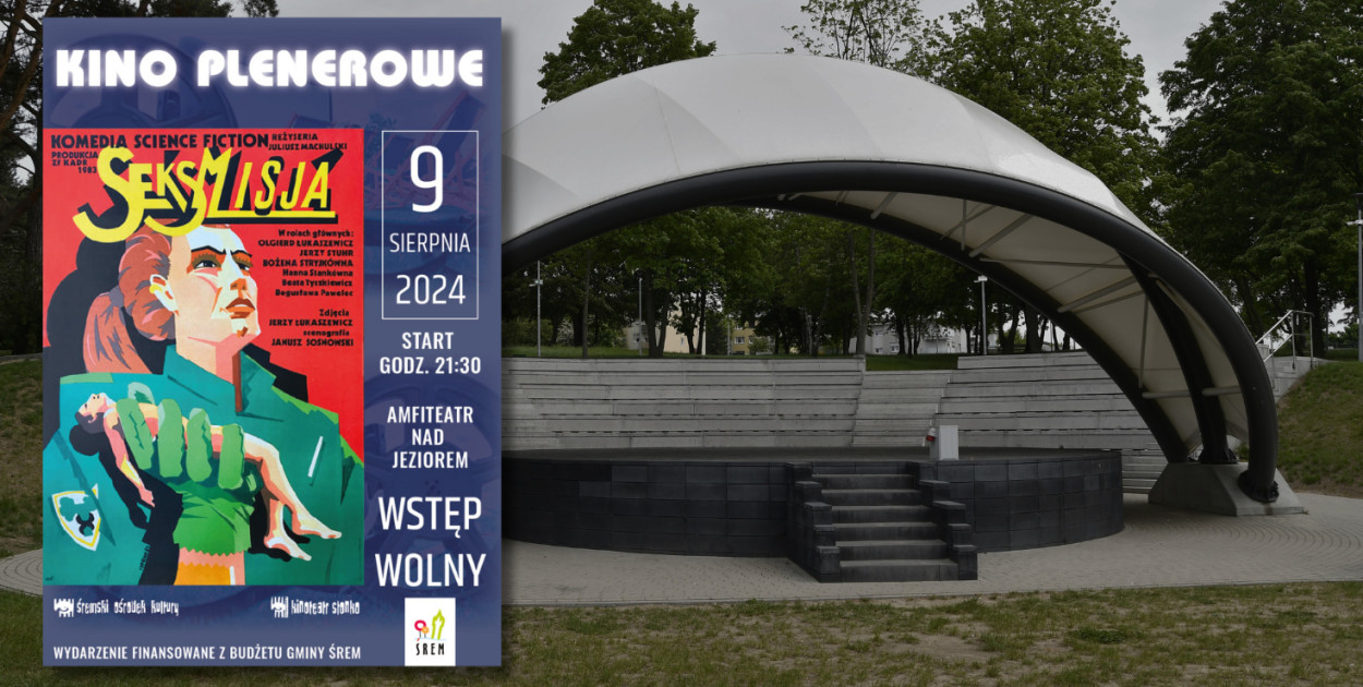 W sierpniu na plenerowym kinie w Śremie obejrzymy "Seksmisję"