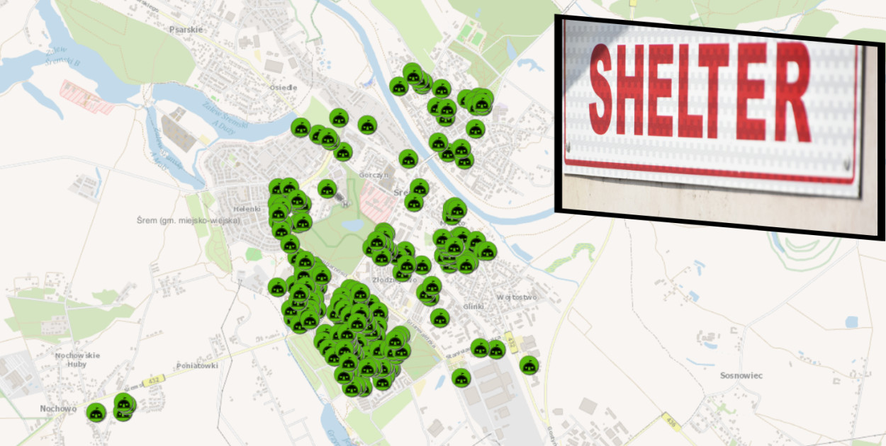 Gdzie ukryją się mieszkańcy pow. śremskiego w przypadku zagrożenia?