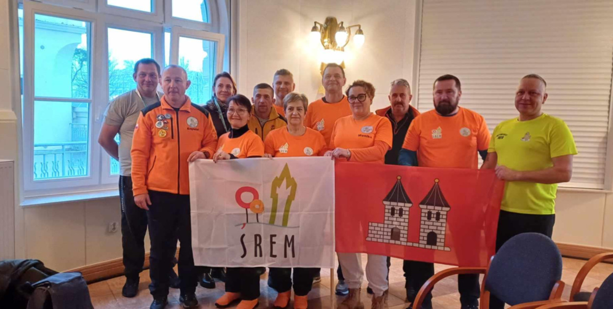 Międzyzdroje. Wśród silnej ekipy morsów nie mogło zabraknąć akcentu śremskiego.