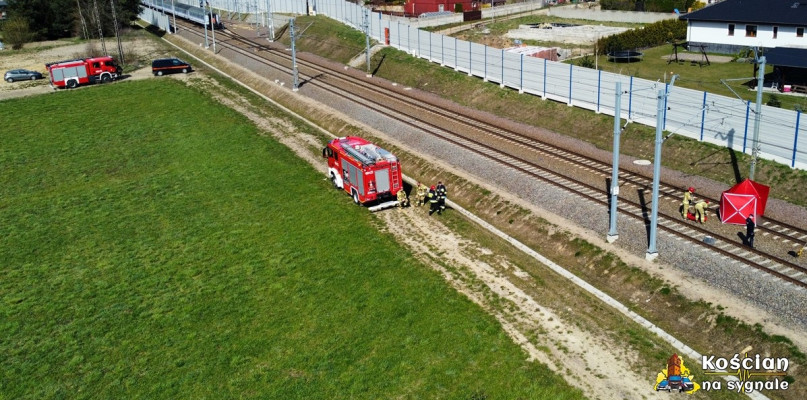zdj. Kościan na sygnale