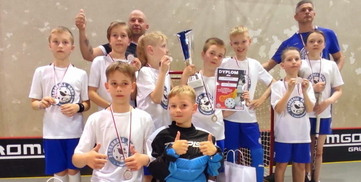zdj. ŚKU Floorball Śrem