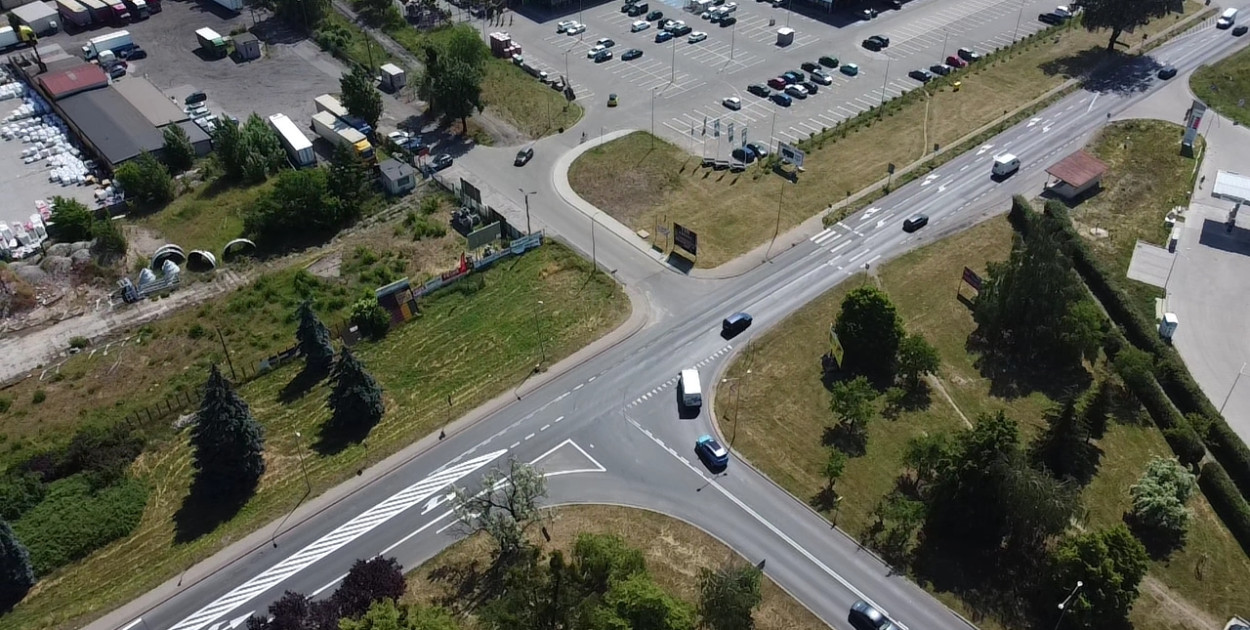 zdj. arch. skrzyżowanie ul. Gostyńskiej i Staszica