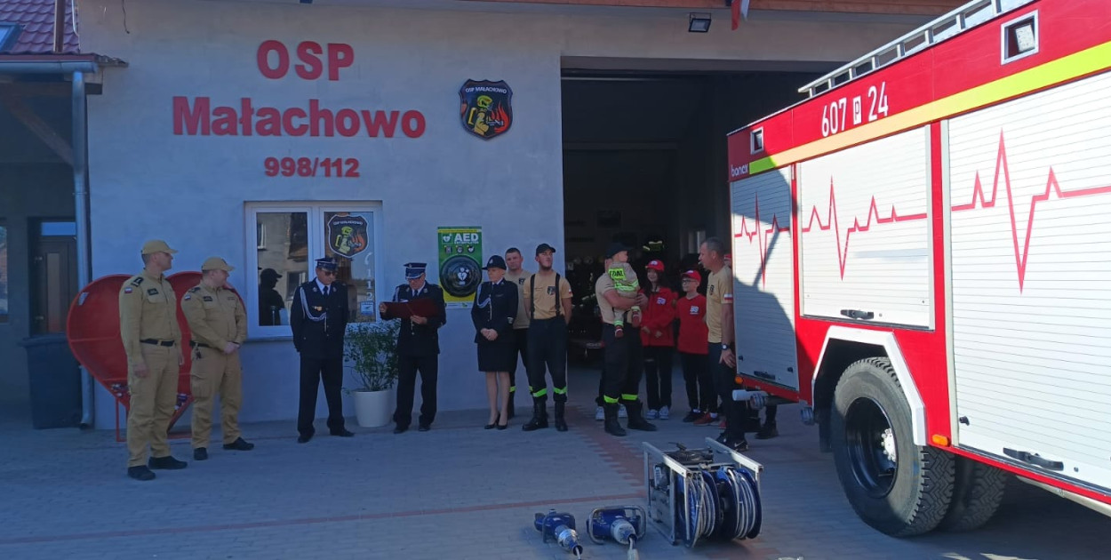 zdj. OSP Małachowo