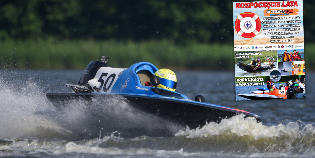 W programie m.in. pokaz łodzi sportowych, skuterów wodnych i ratownictwa wodnego.
