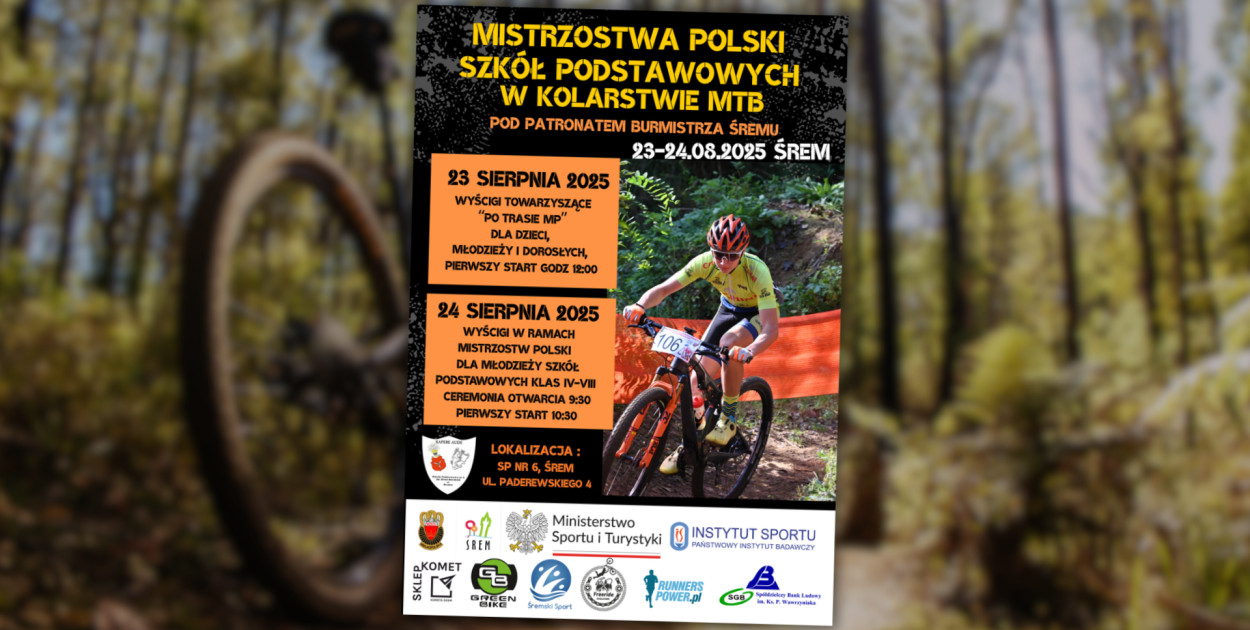 Plakat ze strony Urzędu Miejskiego w Śremie.