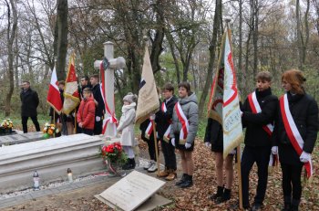 Odsłonięcie nagrobka Józefa Wybickiego w Brodnicy-3175