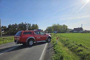 Wypadek na DW436 w Chrząstowie-5195