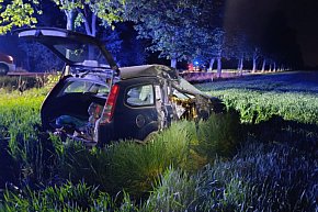 Śmiertelny wypadek na drodze z Turwi do Kopaszewa-5217