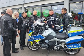 Wyjątkowa akcja motocyklistów i Policji-5222