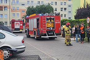 Próbny alarm bombowy w śremskiej bibliotece-5339