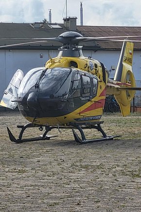 Wypadek przy pracy (ul. Podwale) w Śremie-5381