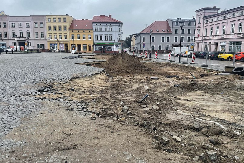 Przebudowa rynku w Śremie