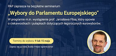 PAP zaprasza na seminarium „Wybory do Parlamentu Europejskiego”-67487
