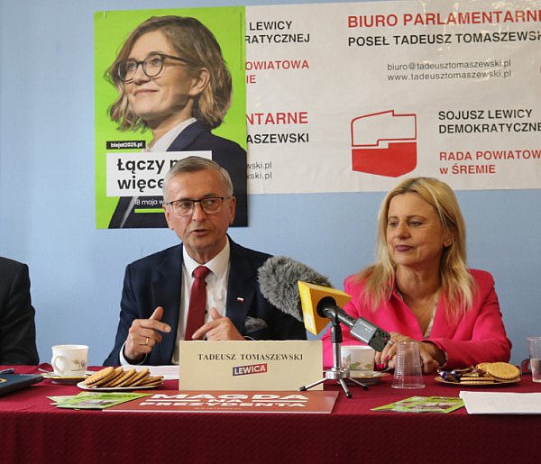 Poseł Tomaszewski mówił o kolei w Śremie. Jest nowy wariant trasy-80303