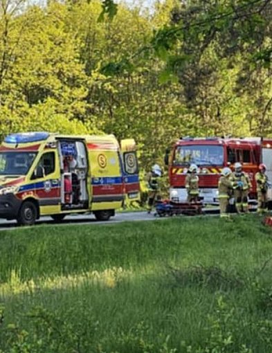 Rowerem elektrycznym wyjechał na DK.  Zderzył się z autem, którym kierował śremian-80330