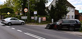 Groźny wypadek w Dolsku. Trzy osoby trafiły do szpitala