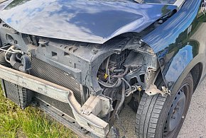 Zderzenie trzech pojazdów – jedna osoba trafiła do szpitala-80772
