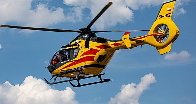 Konstrukcja stalowa raniła w nogę 19-latka. Wezwano LPR-81148