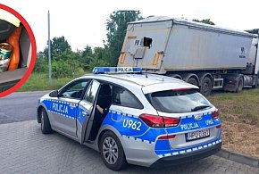 Mieszkaniec naszego powiatu prowadził 40-tonowego tira pod wpływem-81489