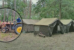 Pogorzelica już prawie gotowa. Śremscy harcerze budują obóz nad morzem-81734