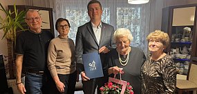 Wyjątkowe spotkanie z Jubilatką. 102 lata Pani Stanisła