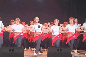 Ksiąskie Seniority zachwyciły na jubileuszowym przeglądzie artystów III wieku-5626