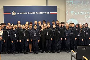 W stronę policyjnej przyszłości – uczniowie ZST odwiedzili Akademię Policji w Szcz-84524