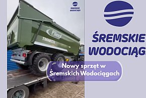 Nowa przyczepa w służbie miasta. Śremskie wodociągi inwestują w sprzęt-84593