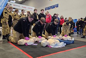 Edukacyjny wyjazd klasy strażacko-ratowniczej. Targi PROTEGA w Poznaniu.-84711